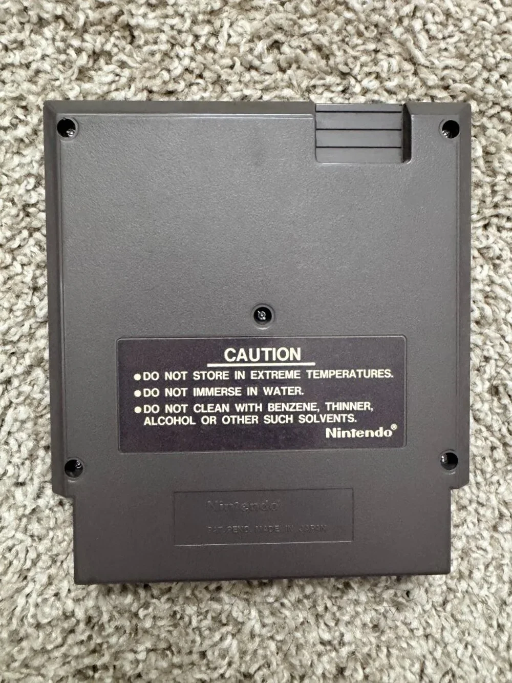 Hogan's Alley NES Nintendo Authentic Tested Working Zapper Light Gun Game